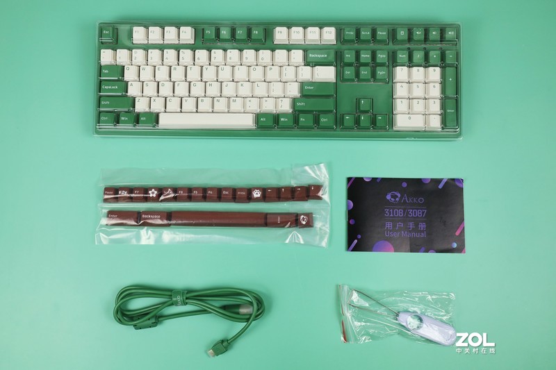 高颜值又小清新-Akko 3108 红豆抹茶开箱分享