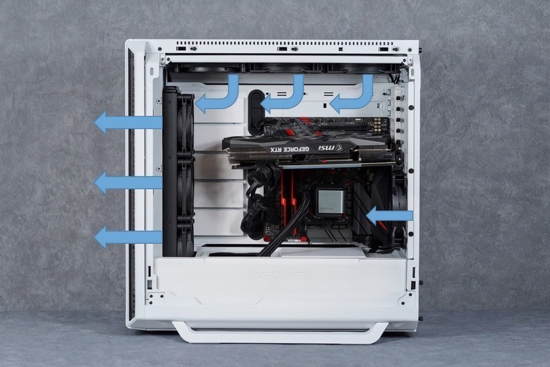 LOFT 主机开启 德商必酷 SILENT BASE 802 装机体验