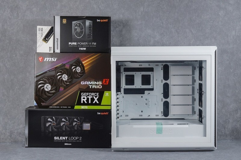 LOFT 主机开启 德商必酷 SILENT BASE 802 装机体验