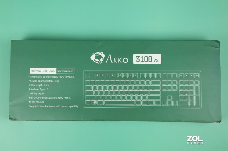 高颜值又小清新-Akko 3108 红豆抹茶开箱分享