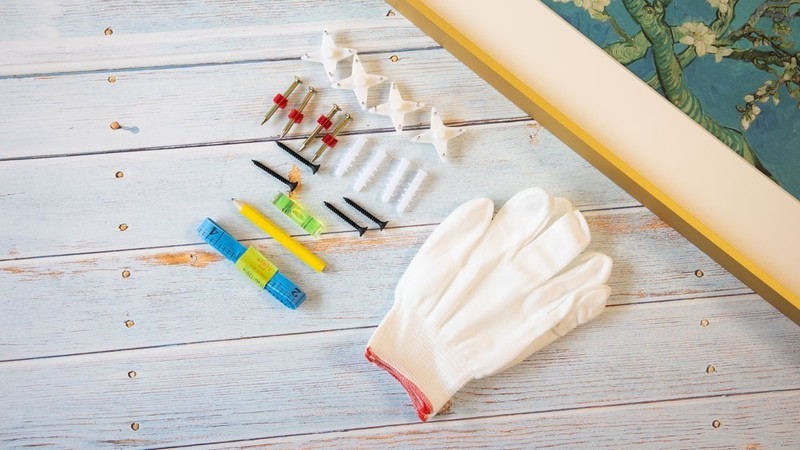 轻松拥有大家作品，梵高名作杏花盛开复刻版画欣赏