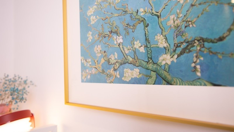 轻松拥有大家作品，梵高名作杏花盛开复刻版画欣赏