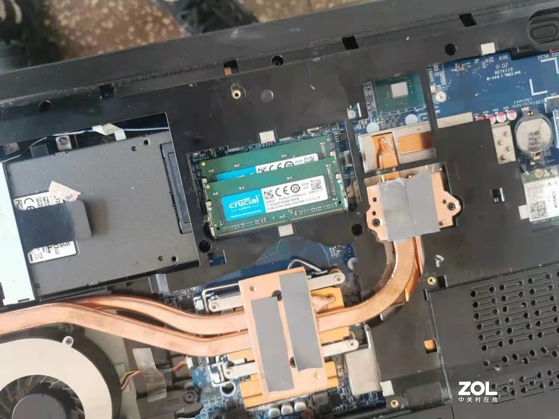 神舟笔记本散热改装，纯铜后盖降温真好