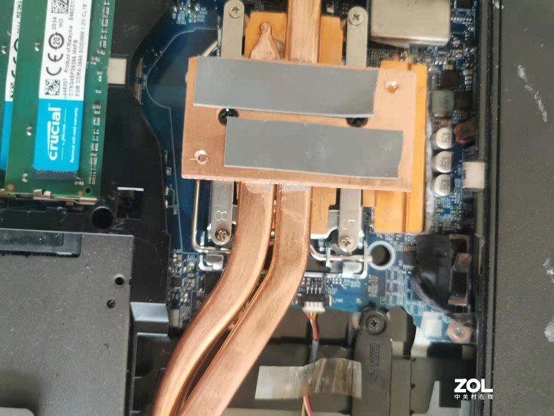 神舟笔记本散热改装，纯铜后盖降温真好