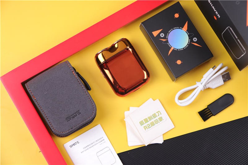 高颜值剃须刀推荐！跑车烤漆，IPX7级防水，须眉R2潮玩家体验