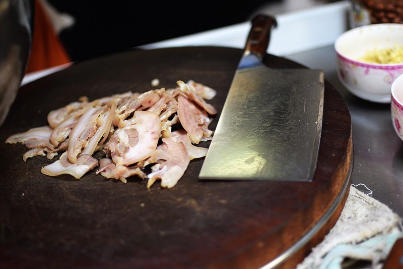 纯手工锻打 67层钢锻造 好身手大马士革切片刀