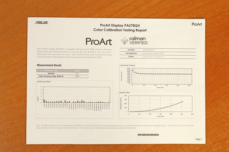 色彩丰富精准度高 消费级专业显示器华硕ProArt PA278QV测评体验