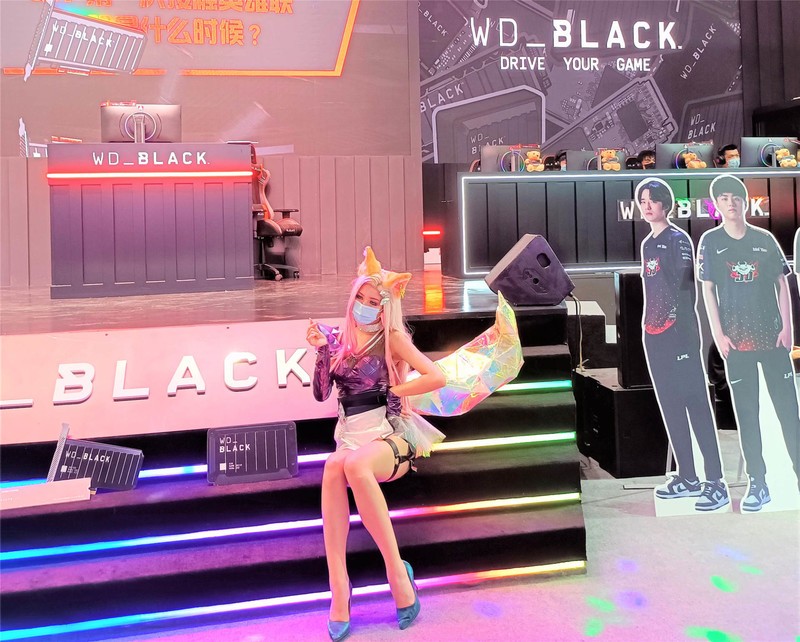 #2021ChinaJoy# ChinaJoy 2021圆满落幕！WD_BLACK系列产品精彩瞬间和模特值得回顾