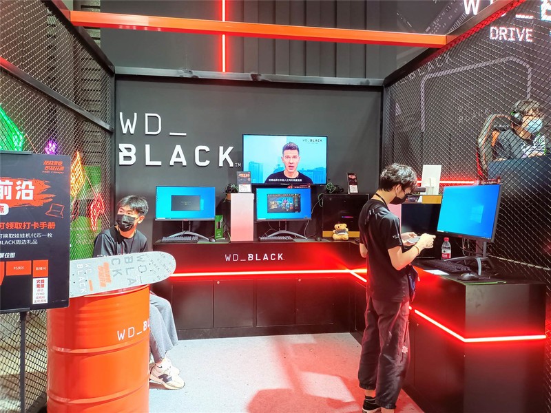 #2021ChinaJoy# ChinaJoy 2021圆满落幕！WD_BLACK系列产品精彩瞬间和模特值得回顾