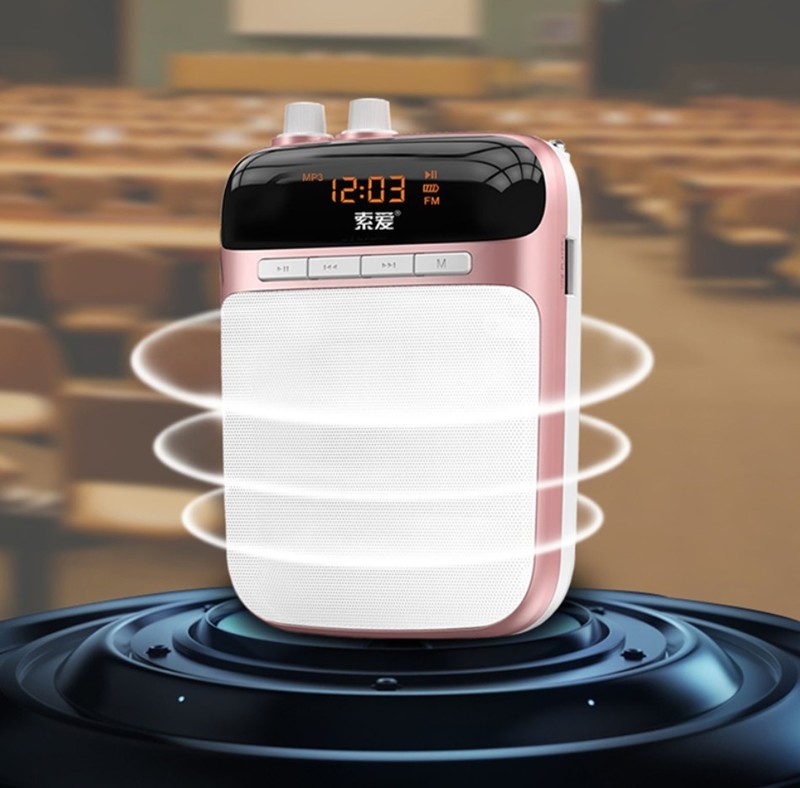 索爱S-518小蜜蜂扩音器，传播喊话好神器，减少嗓音耗损