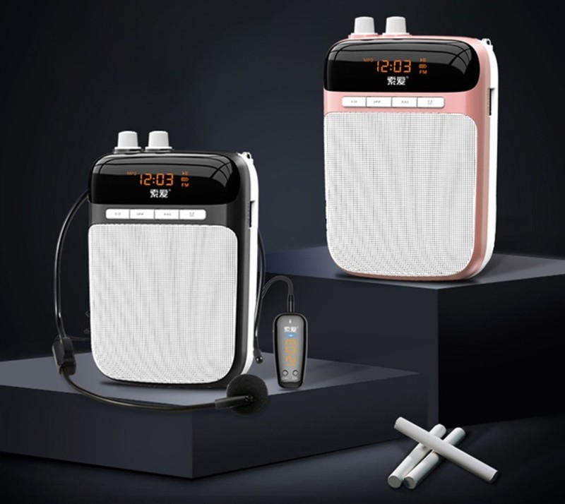 索爱S-518小蜜蜂扩音器，传播喊话好神器，减少嗓音耗损