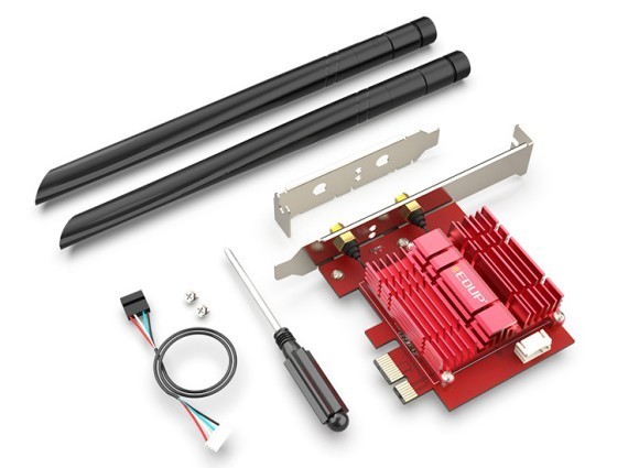 翼联EDUP PCI-E电竞无线网卡如何安装？