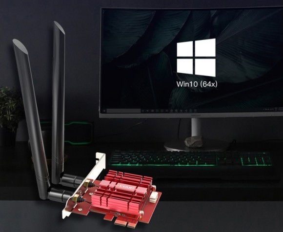 翼联EDUP PCI-E电竞无线网卡如何安装？