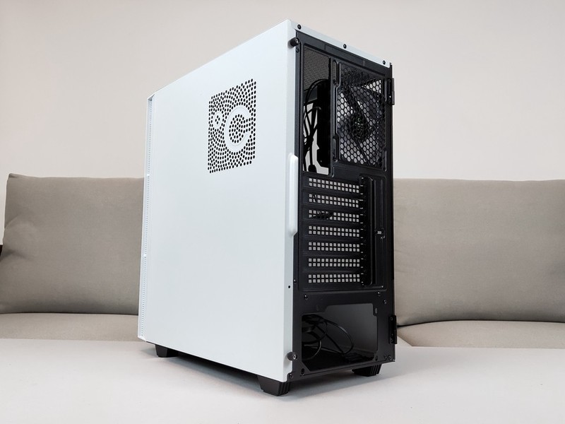 散热与众不同、颜值出色：GAMEMAX游戏帝国 布洛芬C3 COC架构 白粉色机箱 上手体验