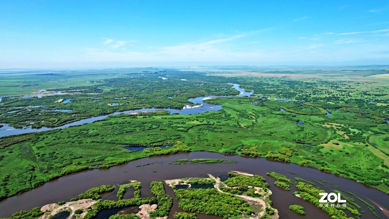 大疆Air2S航拍海拉尔河