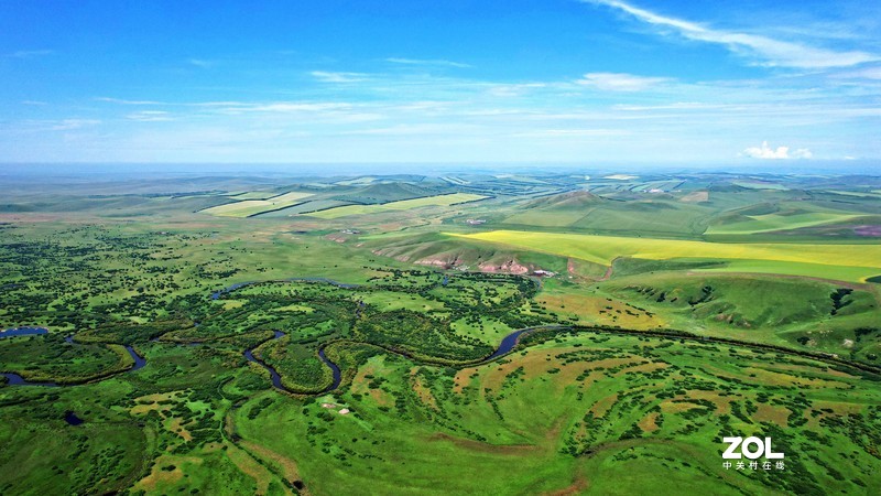 大疆Air2S航拍海拉尔河