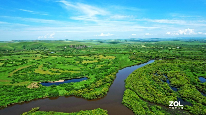 大疆Air2S航拍海拉尔河