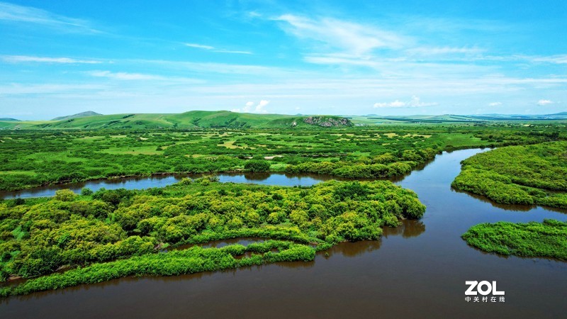 大疆Air2S航拍海拉尔河