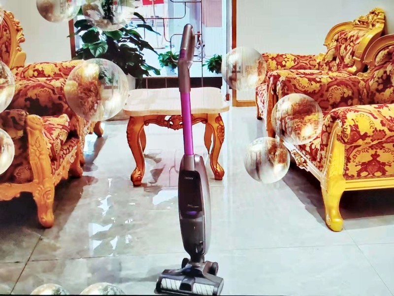 莱克吉米速干洗地机一洗净X8,吸拖洗于一体,顽固污渍一洗而净 I 视频