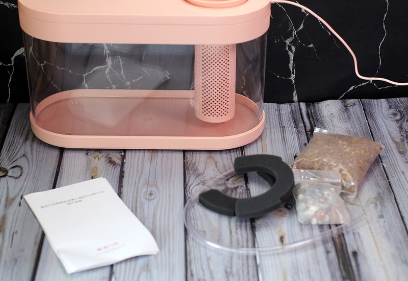 生态养鱼好搭档，画法几何两栖生态鱼缸开箱初体验