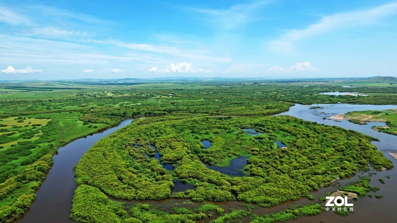 大疆Air2S航拍海拉尔河