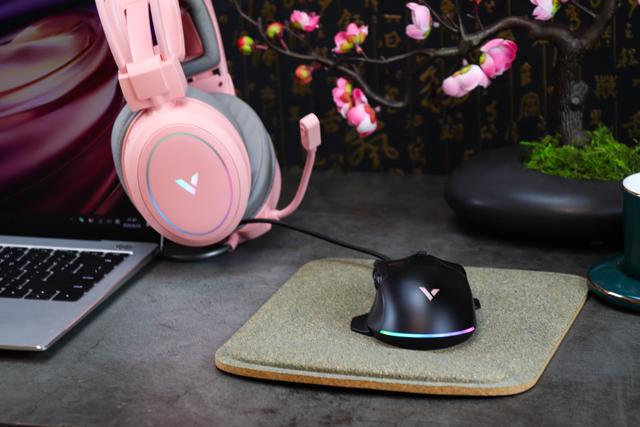 明明很好看，非要拼实力。上手雷柏V330红外电竞鼠标