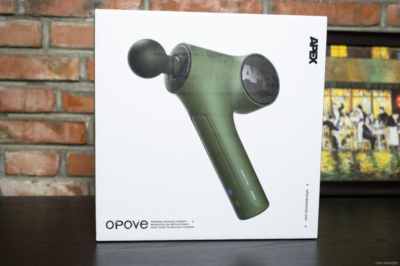 强劲推力配上刚猛转速，真是个运动护理好手，OPOVE APEX筋膜枪体验