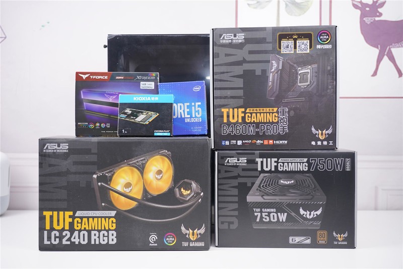 华硕TUF全家福来袭，B460M-PRO领衔众兄弟出战