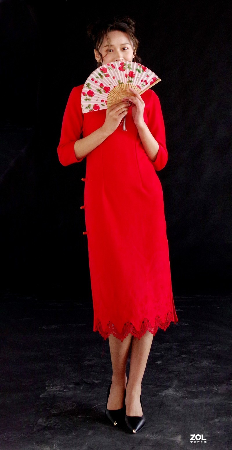 一组蹭拍---红衣少女【明眸皓齿】