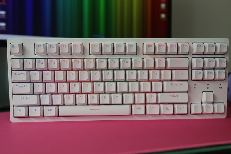 拿来把你~A87终极形态达成：达尔优A87无线三模RGB可插拔轴机械键盘体验