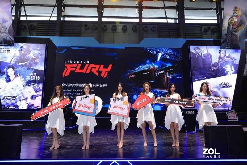 2021 ChinaJoy Kingston FURY与你同行（showgirl福利）