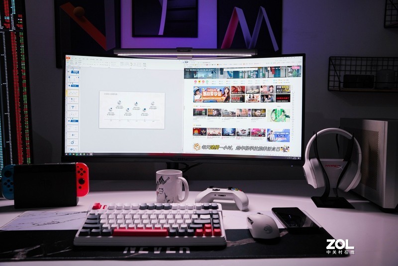 大桌面用上了它结果如何？MPG ARTYMIS 343CQR上桌体验分享