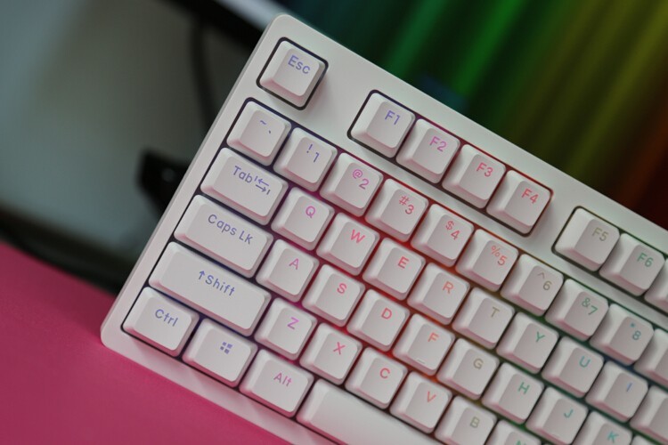 拿来把你~A87终极形态达成：达尔优A87无线三模RGB可插拔轴机械键盘体验