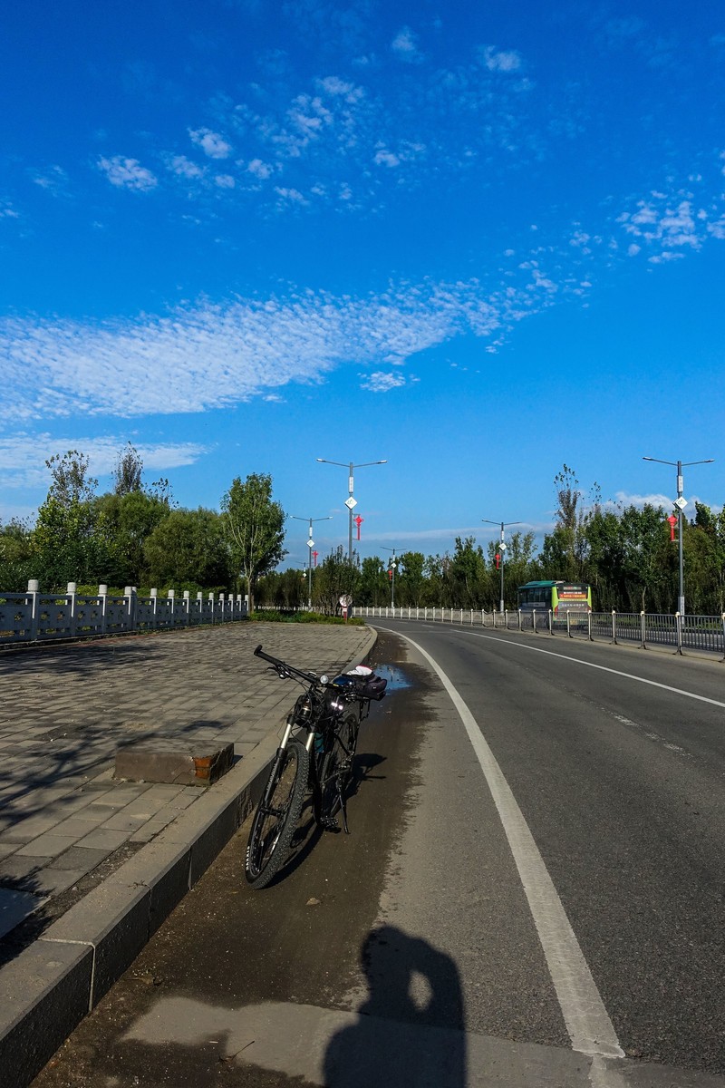 骑行汶河观风云