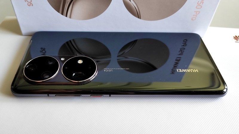 华为P50 Pro曜金黑到手！看看可还行？有质还有料！
