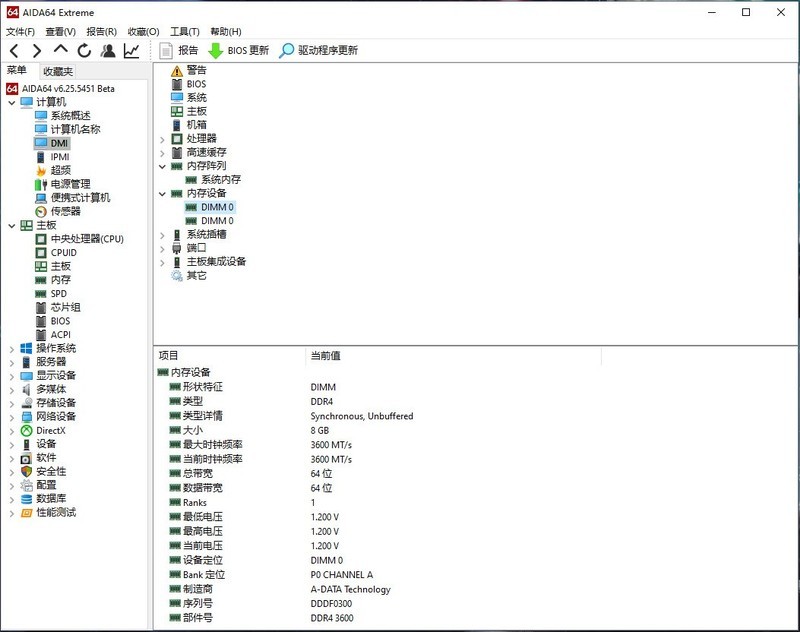 XPG威龙 D45 3600MHz 台式机内存条 体验分享