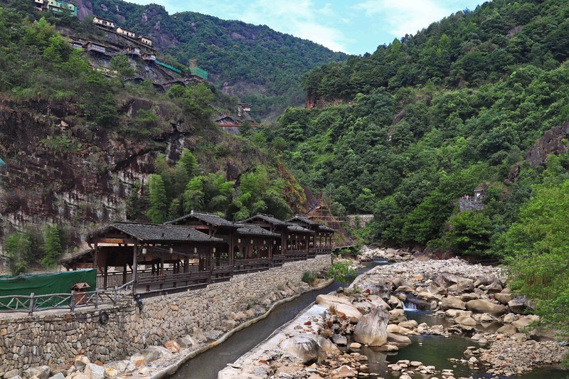 游览江西上饶望仙谷风景区一