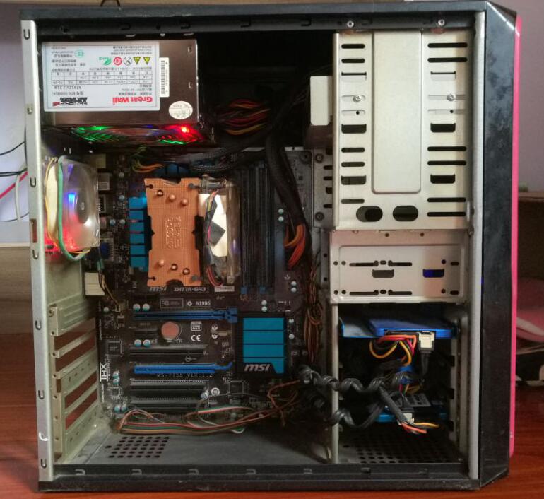 幻影的爱妻3770k旧主机，压轴戏，显卡插主板，合奏一曲《鲁大师跑分》