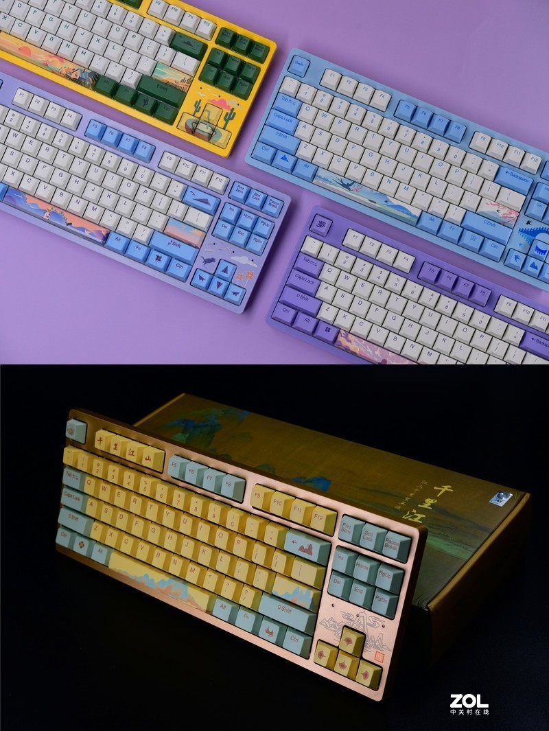 达尔优紫金轴要出了，我的A87紫金版机械键盘不香了