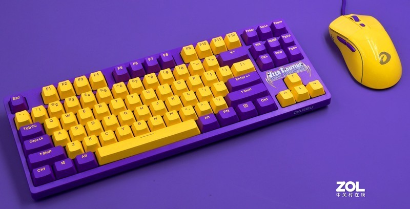 达尔优紫金轴要出了，我的A87紫金版机械键盘不香了