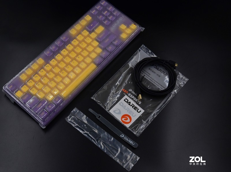 达尔优紫金轴要出了，我的A87紫金版机械键盘不香了