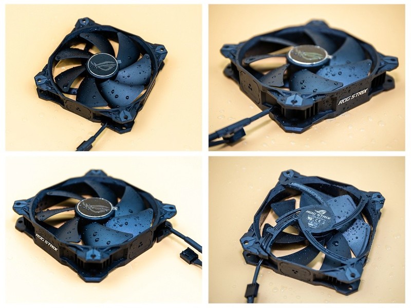 ROG Strix 风神XF120静音磁悬浮减震风扇,让你的散热火力全开