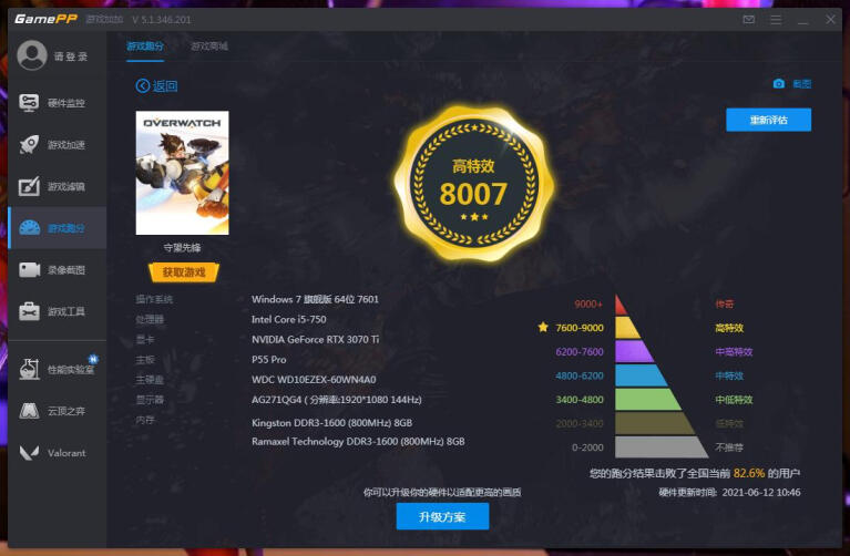 来的Ti是时候：影驰Geforce RTX 3070 Ti 黑将OC&安钛克 HCG 850W金牌全模组开箱