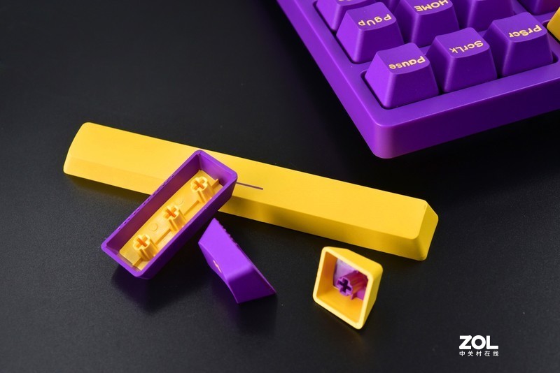 达尔优紫金轴要出了，我的A87紫金版机械键盘不香了