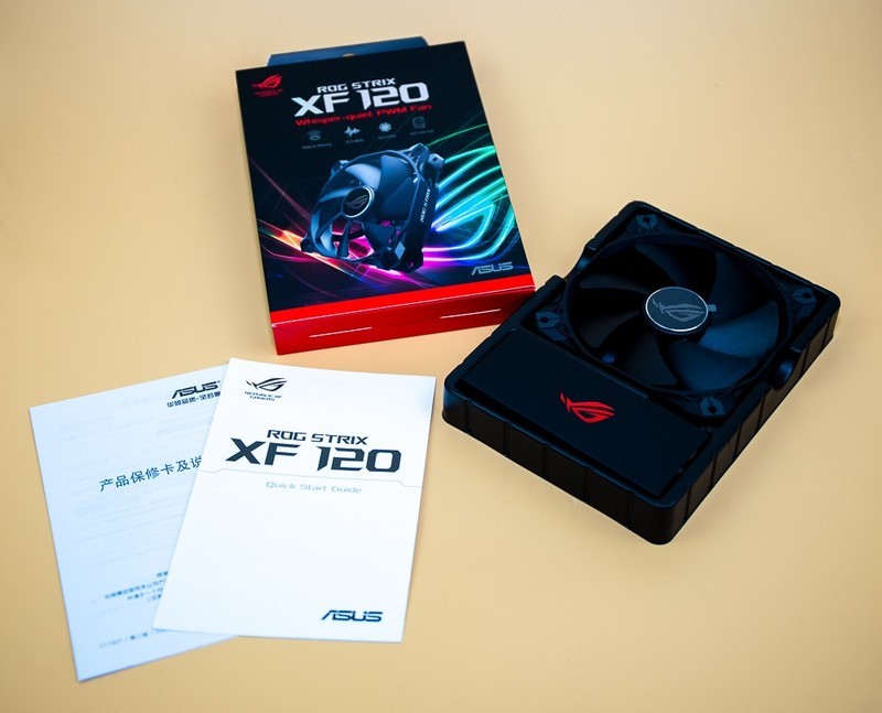 ROG Strix 风神XF120静音磁悬浮减震风扇,让你的散热火力全开