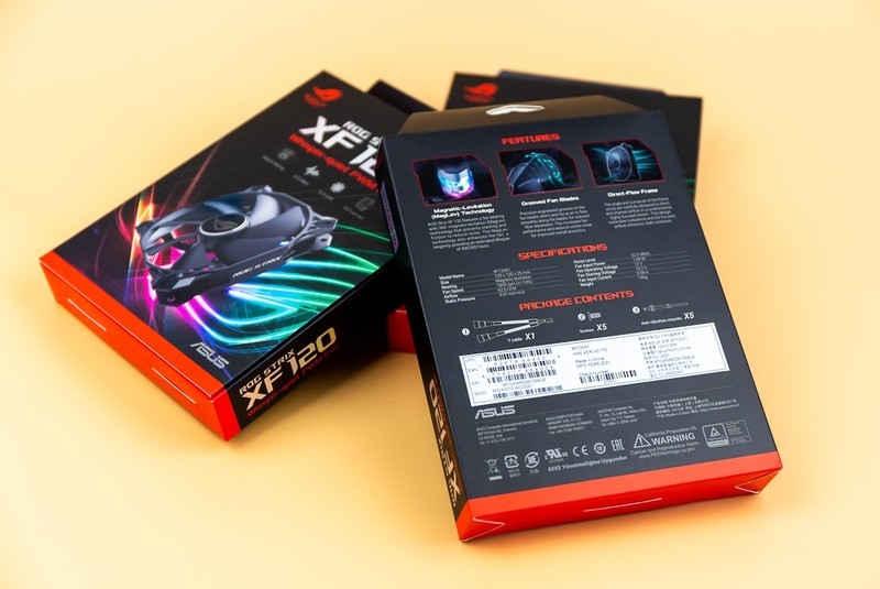 ROG Strix 风神XF120静音磁悬浮减震风扇,让你的散热火力全开