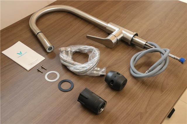 用料厚道可伸缩，双模用水可选，云米抽拉水龙头体验