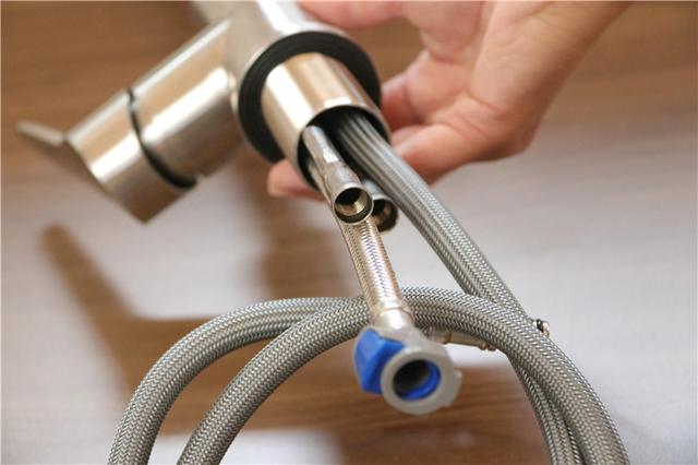 用料厚道可伸缩，双模用水可选，云米抽拉水龙头体验