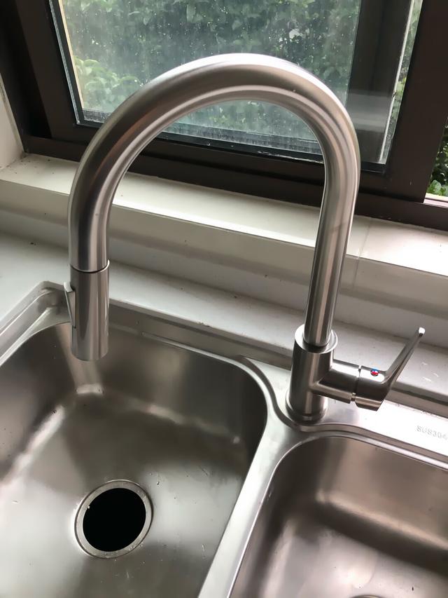 用料厚道可伸缩，双模用水可选，云米抽拉水龙头体验