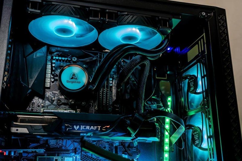 Belced冰封280 RGB开箱上手：能否压得住我的12核性能怪兽？